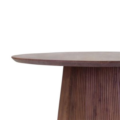 Eettafel Argus Rond 130 Bruin / Zwart - Afbeelding 8