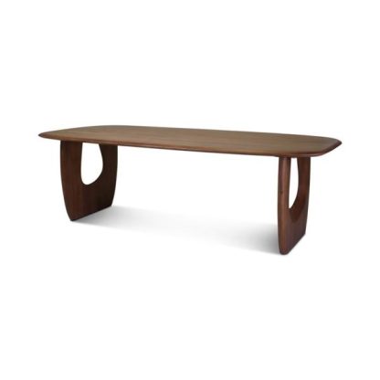 Eettafel Panton 240 x 110 Bruin / Zwart - Afbeelding 3