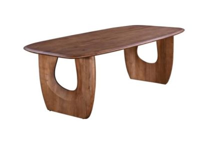 Eettafel Panton 240 x 110 Bruin / Zwart - Afbeelding 5